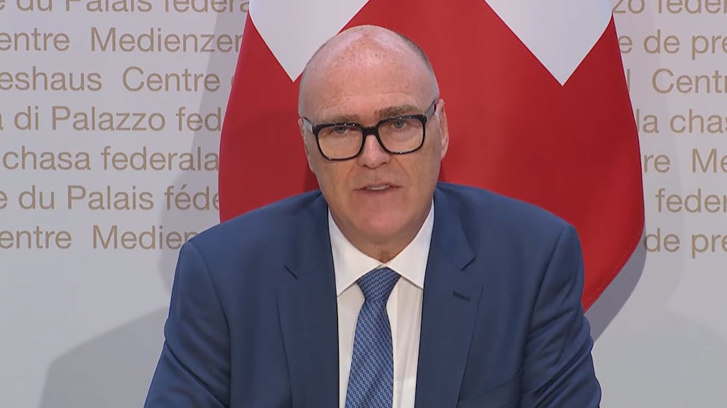 Bundesrat Martin Pfister