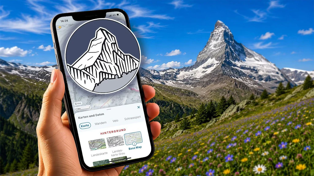 swisstopo, Karten, App