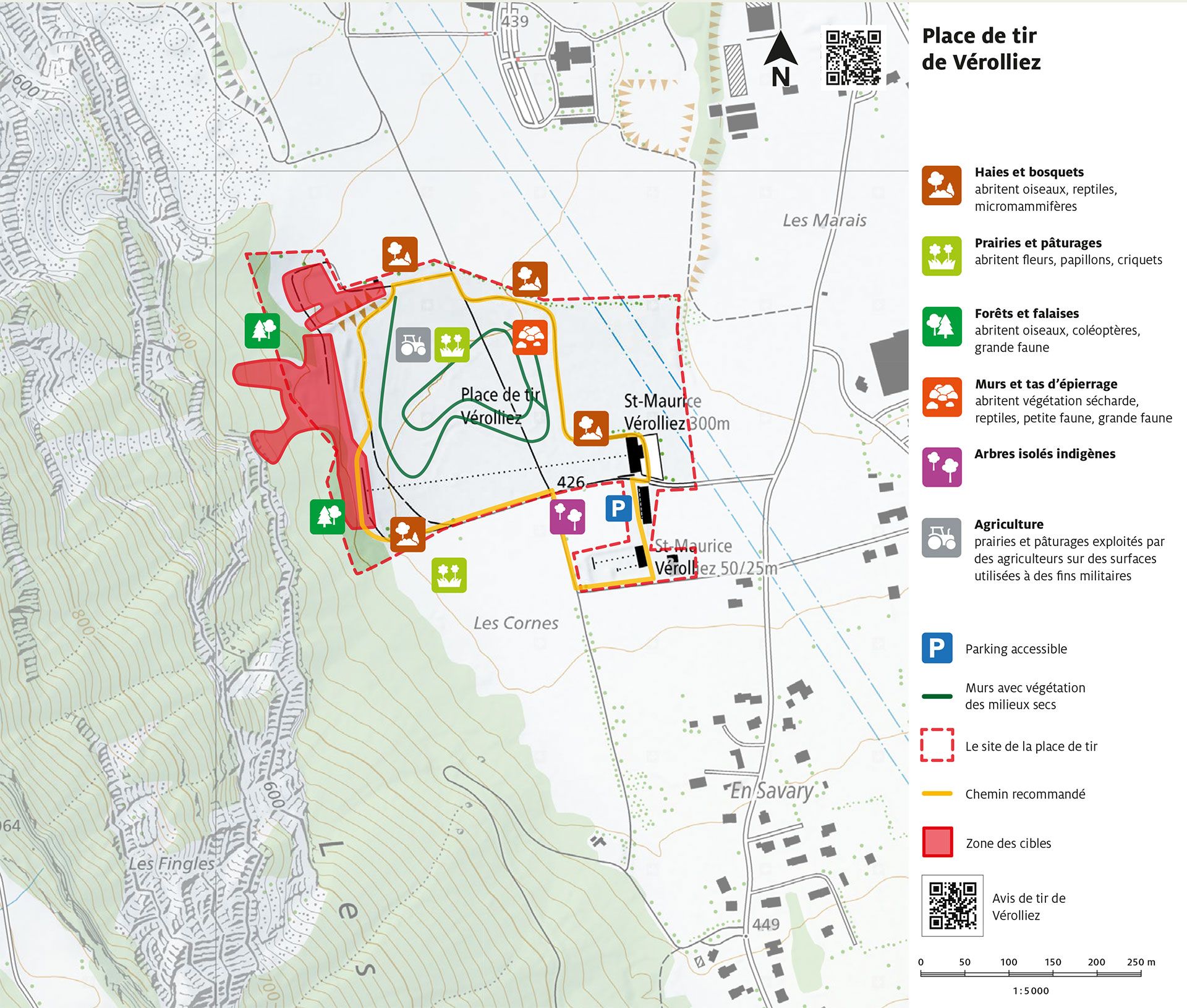 Réserve naturelle place de tir de Vérolliez