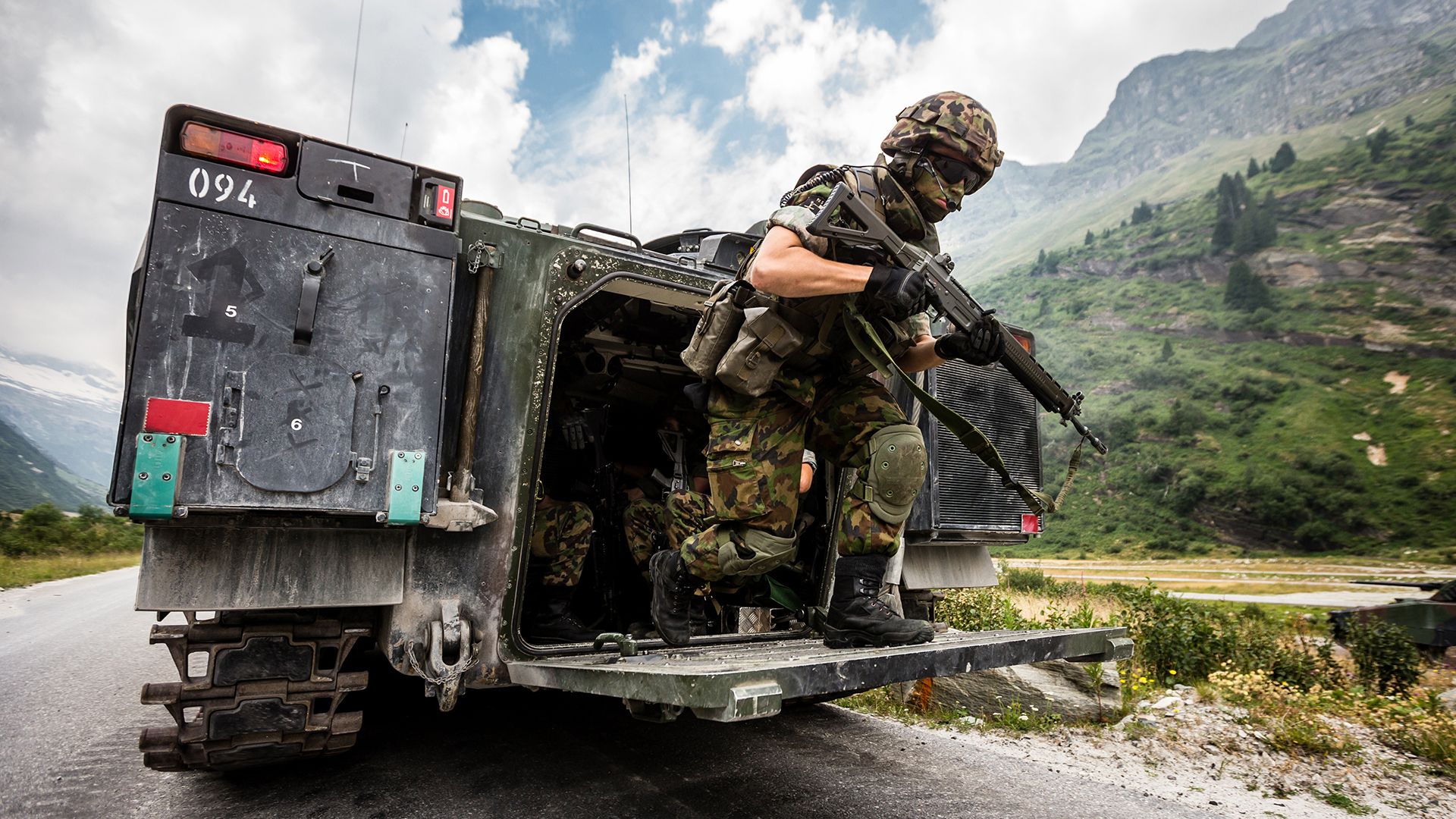 AdA steigt aus Schützenpanzer