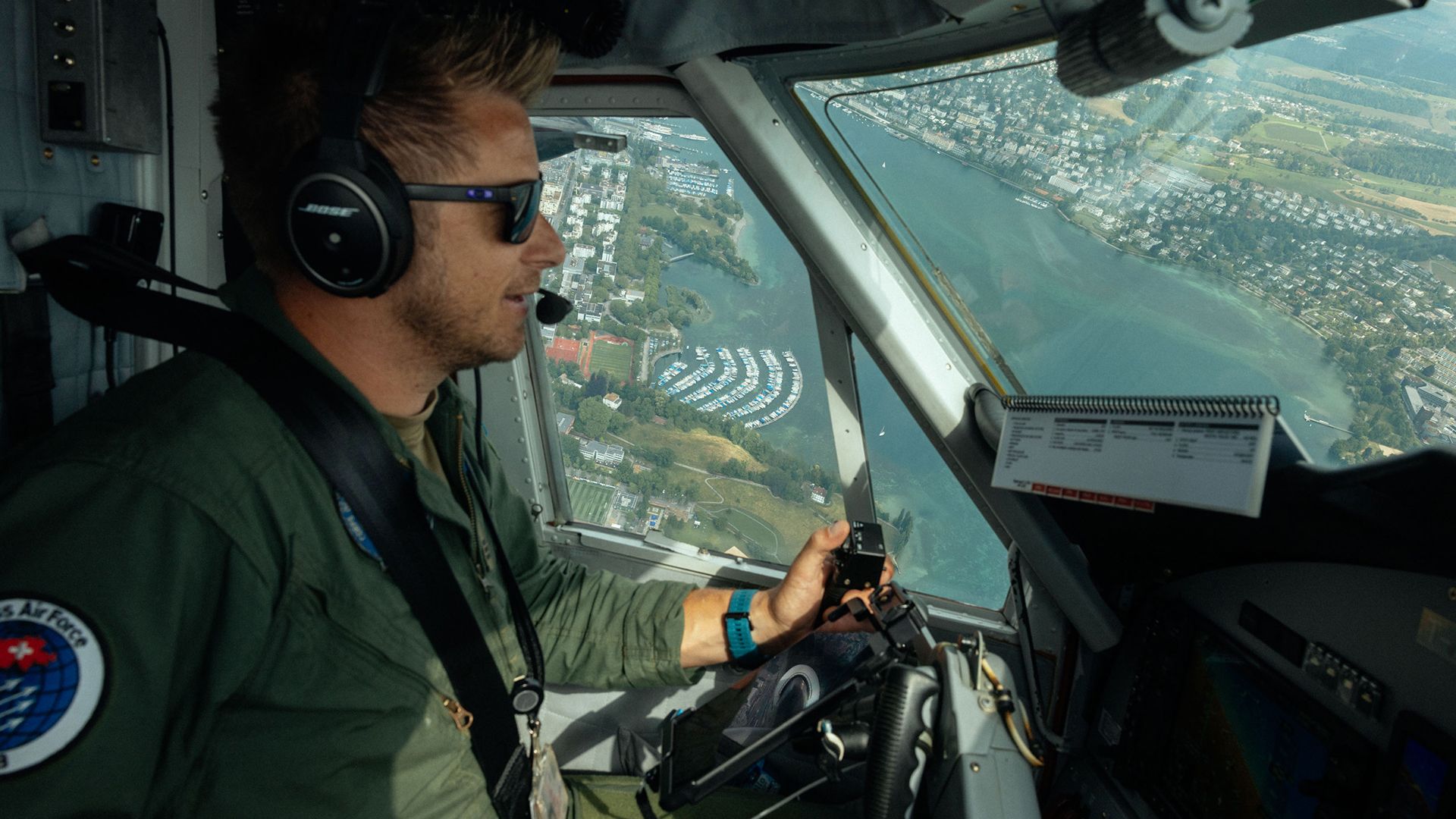 Interview mit Michael Heid, Chef Flugdienst, swisstopo