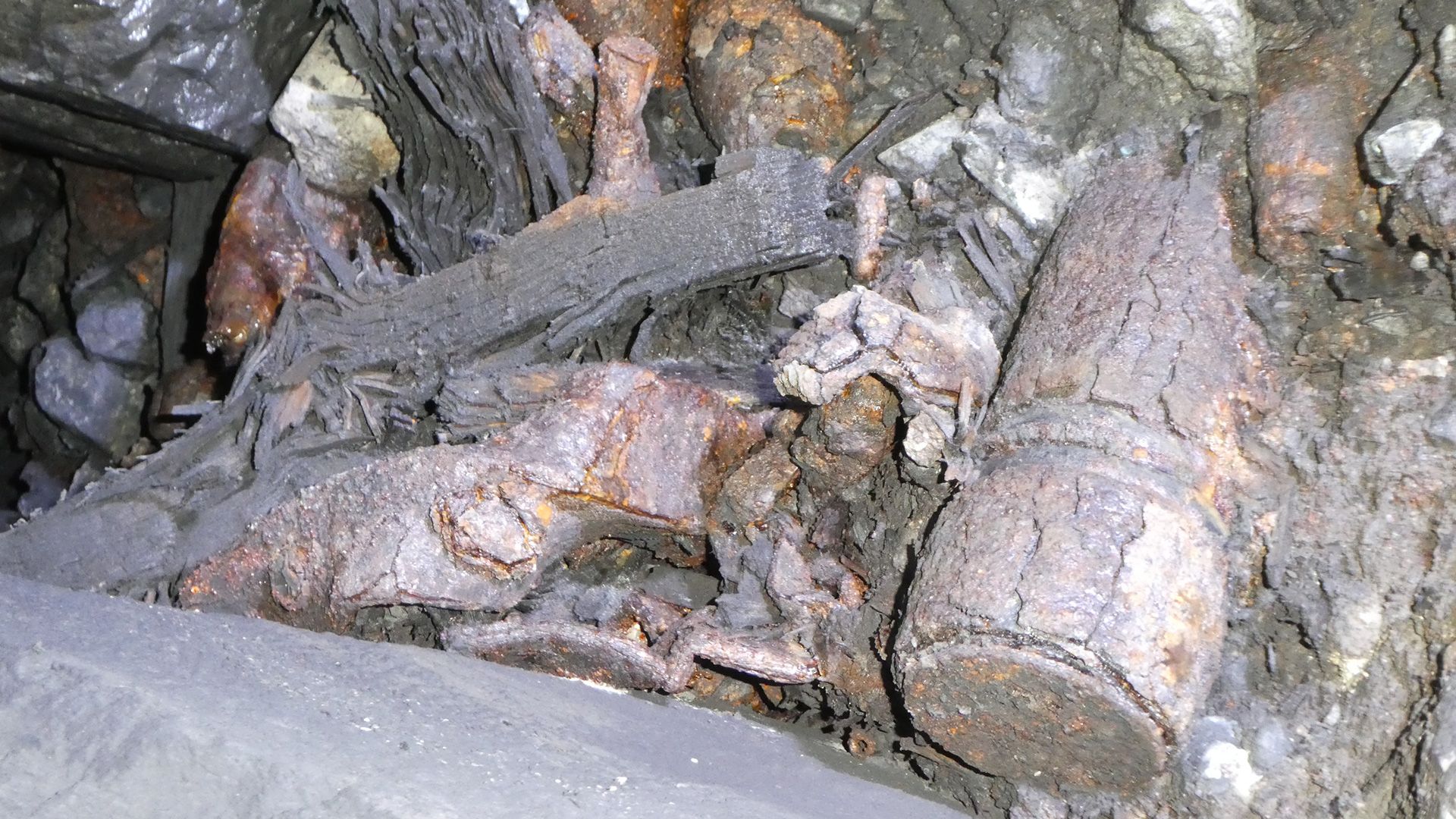 Munitionsrückstände im ehemaligen Munitionslager