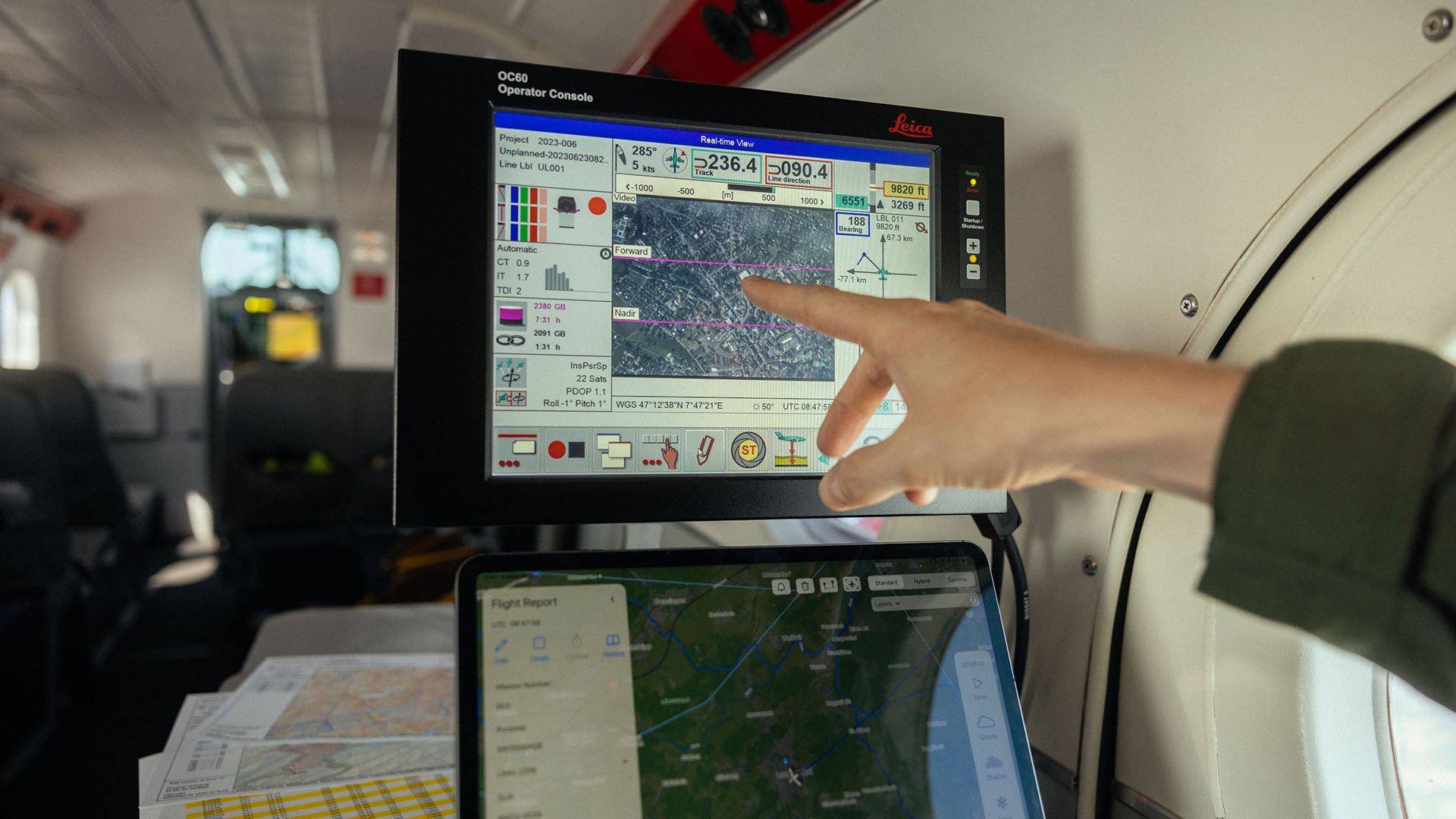 Interview mit Michael Heid, Chef Flugdienst, swisstopo