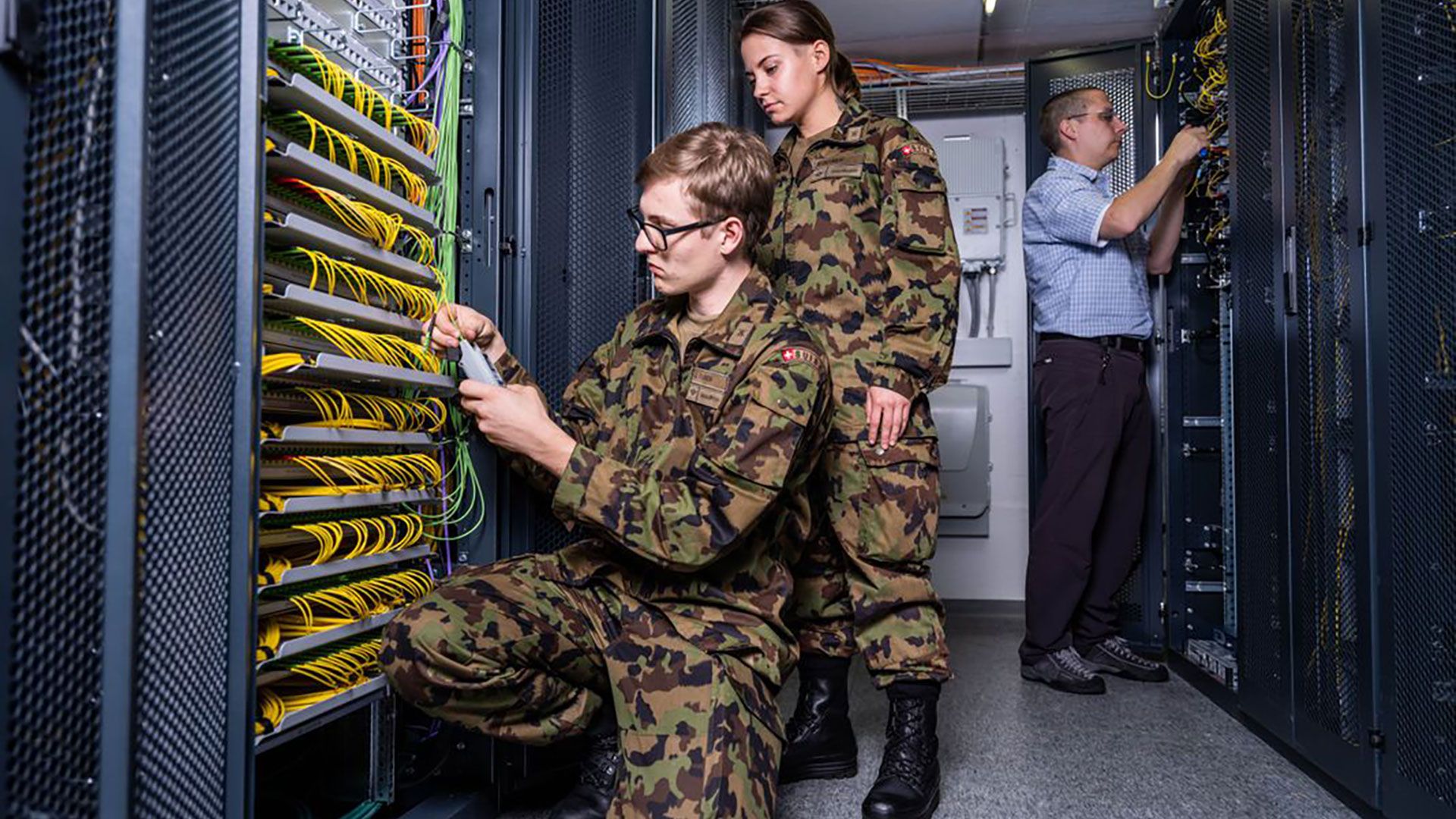 Netzwerkinstallationen zur Datenübertragung