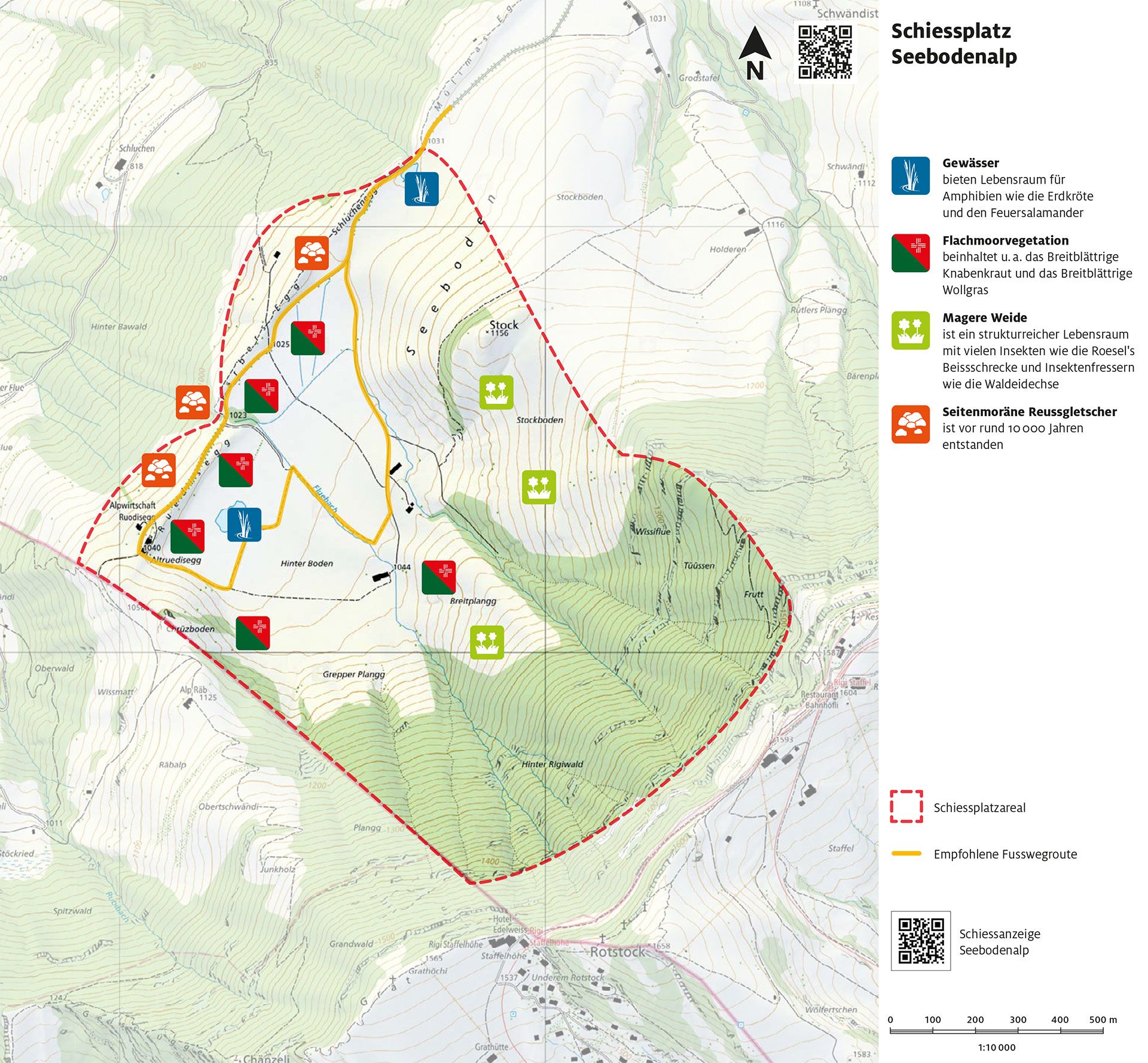 Naturschutzgebiet Schiessplatz Seebodenalp