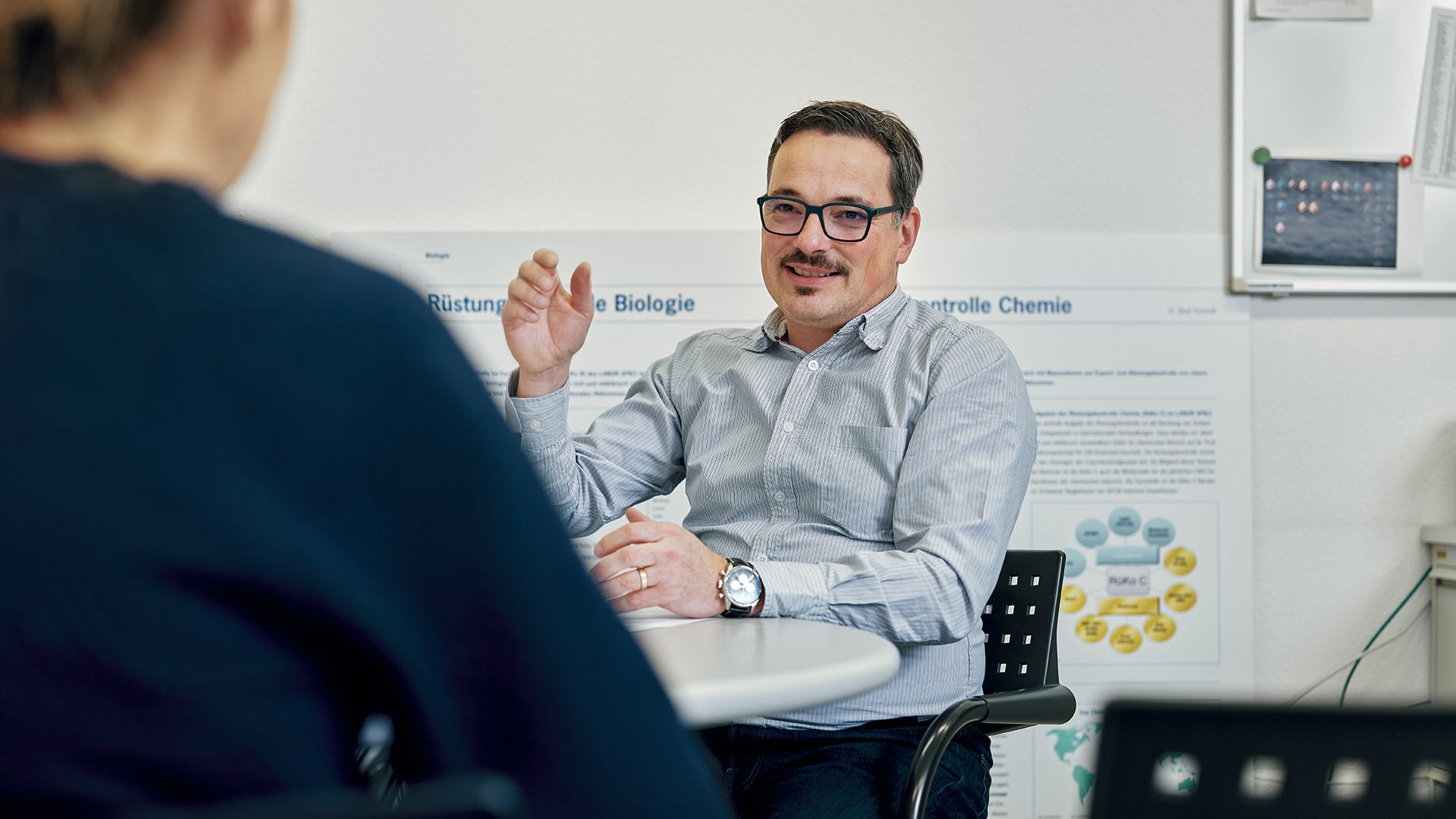 Andreas Zaugg, Bereichsleiter Rüstungskontrolle C, Labor Spiez