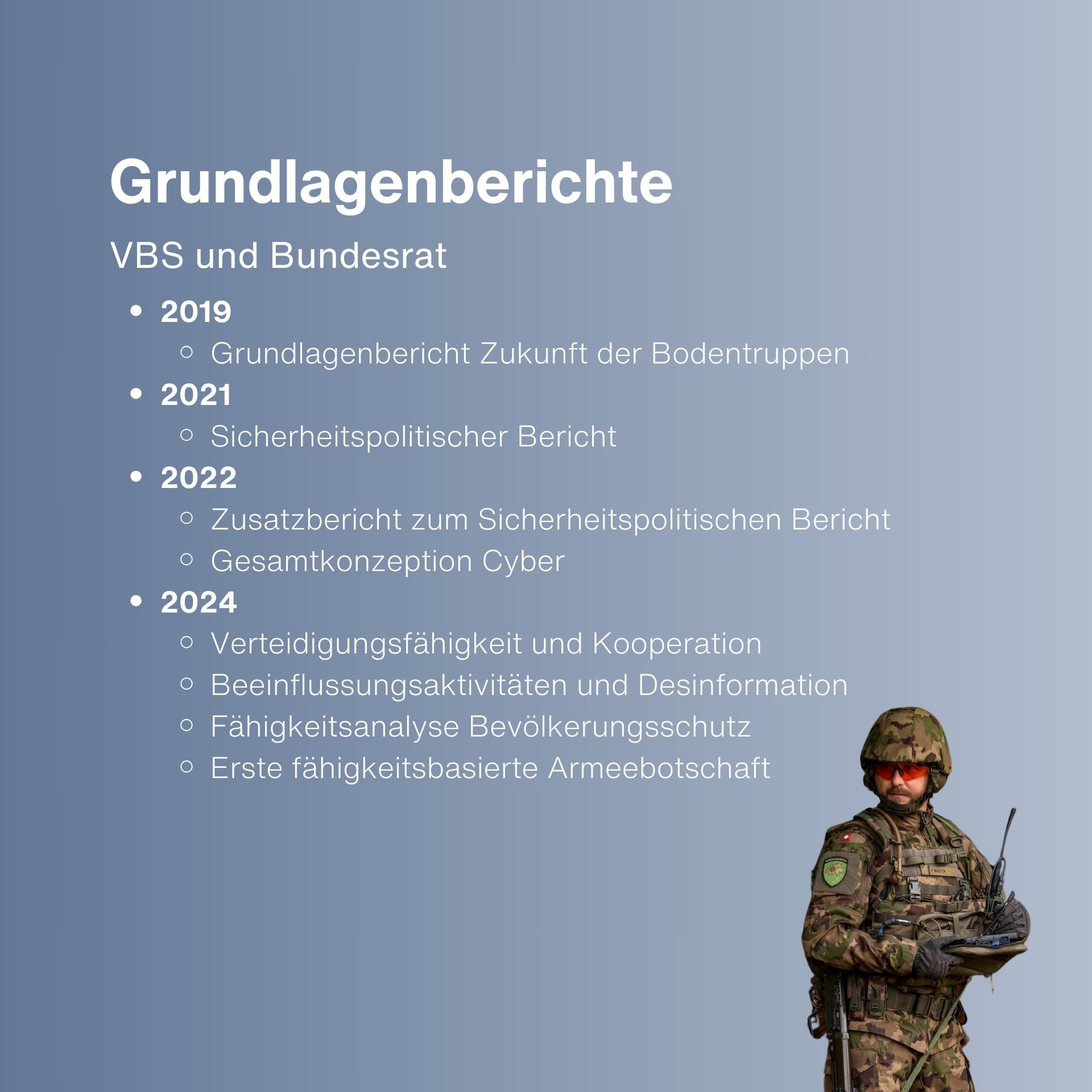 Slide Grundlagenberichte