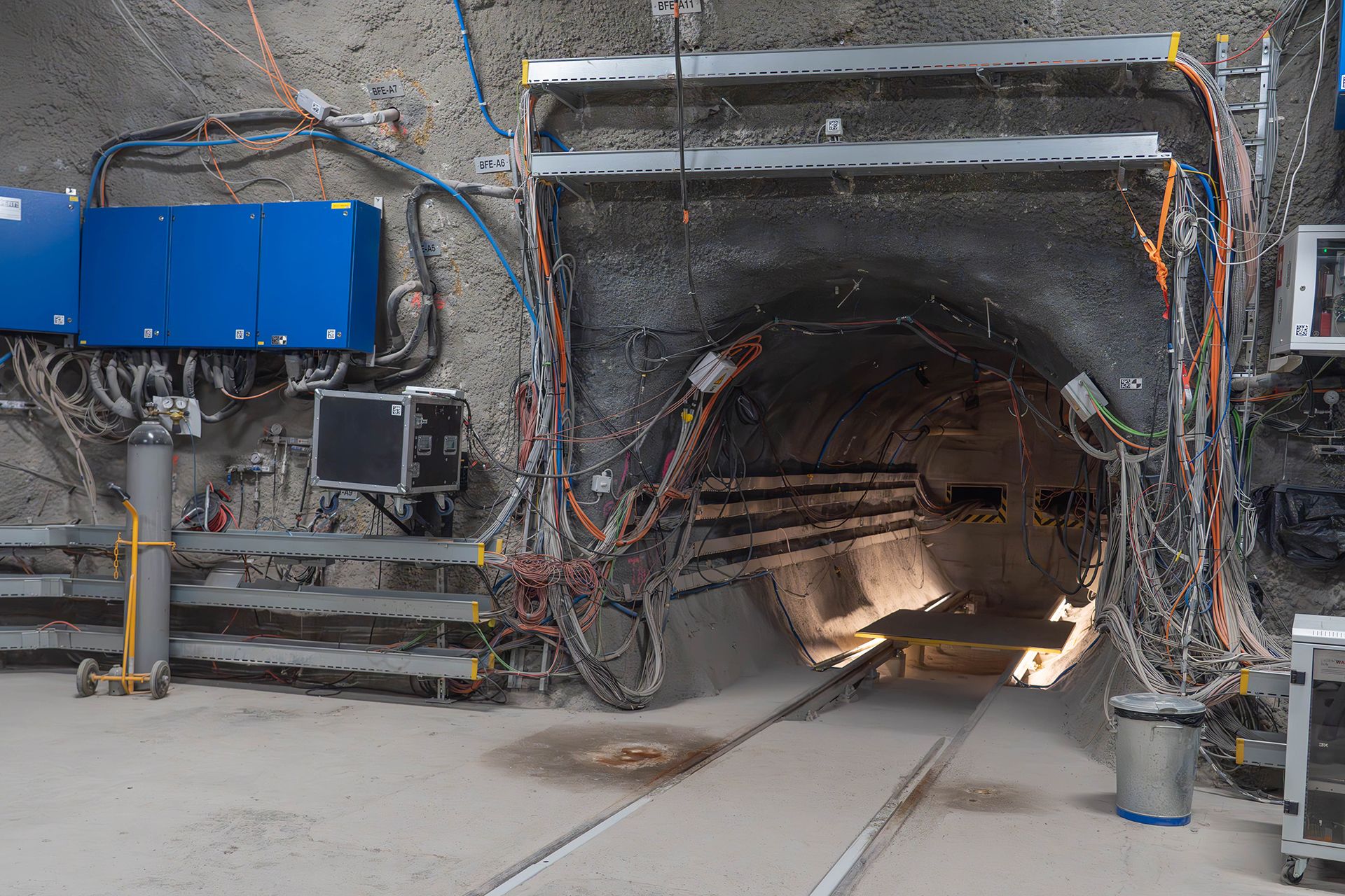 Demonstrations-Experiment im Felslabor 