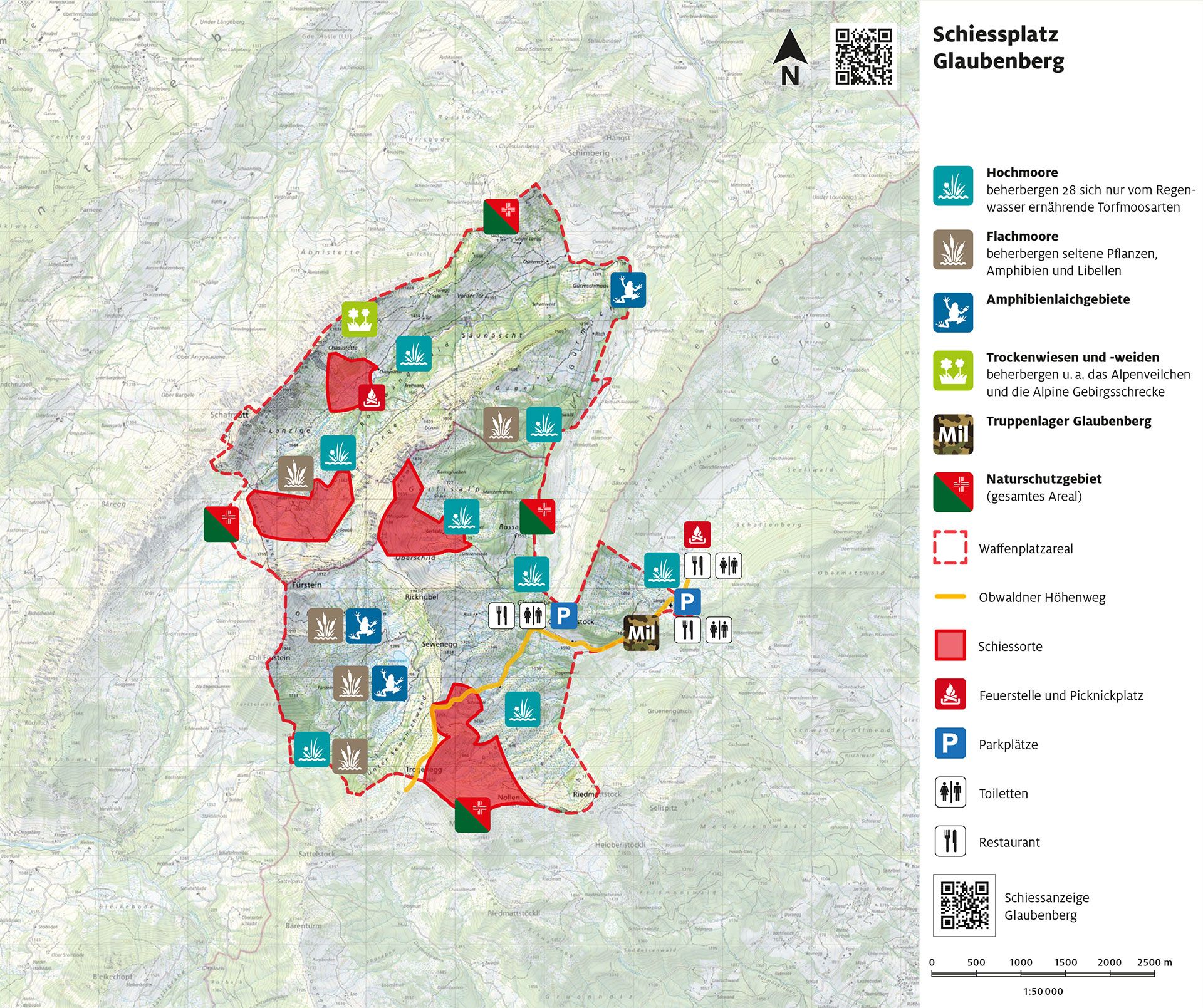 Naturschutzgebiet Schiessplatz Glaubenberg