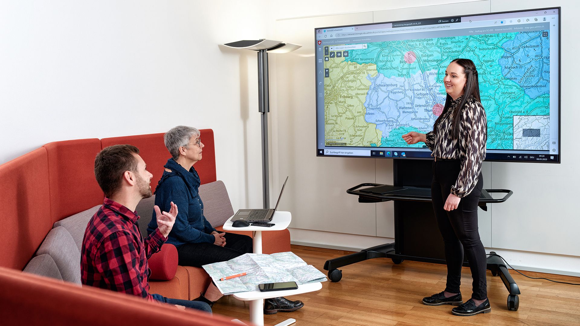 Interview mit Noemi Stucki, GIS-Spezialistin, swisstopo
