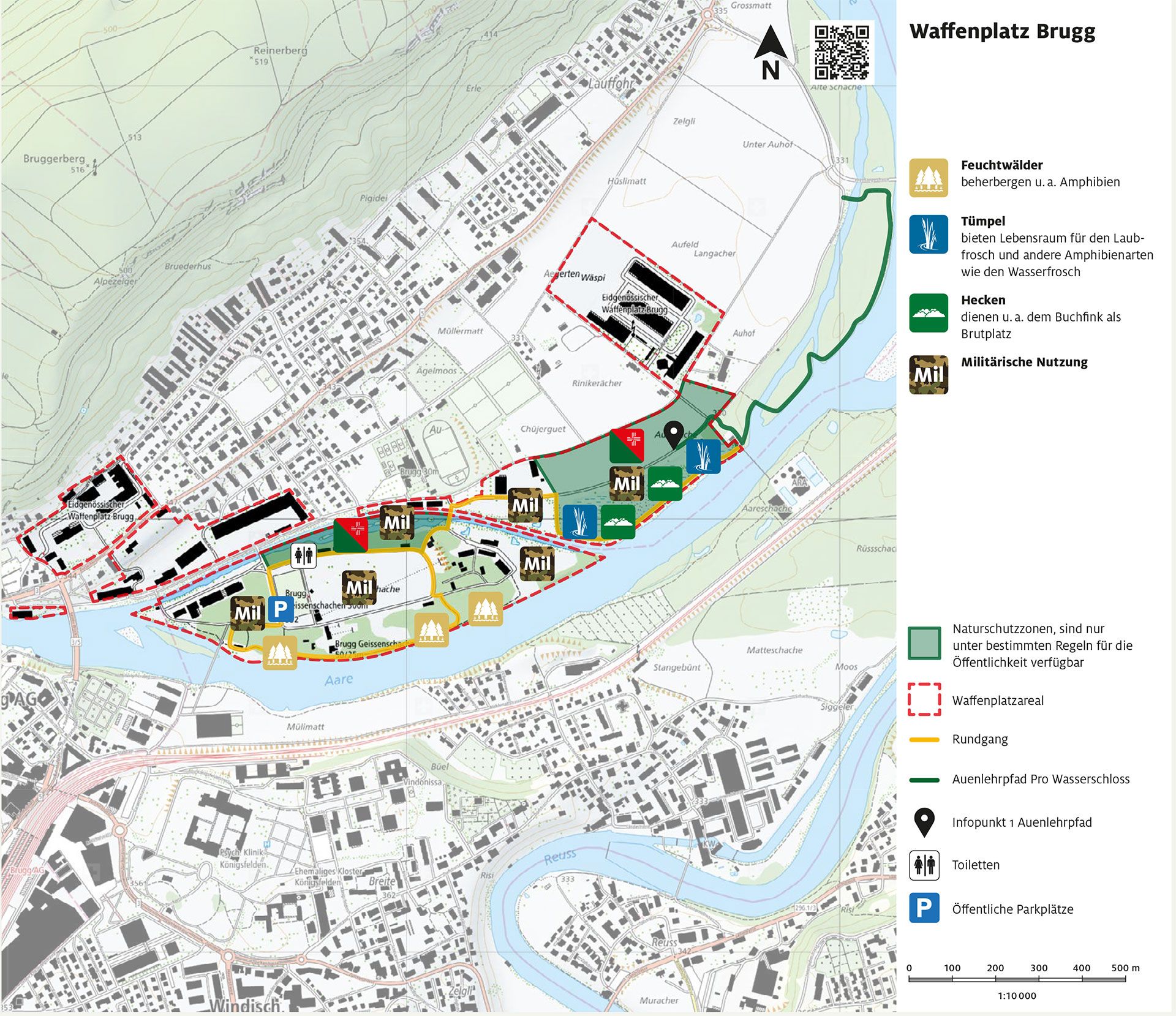Naturschutzgebiet Waffenplatz Brugg