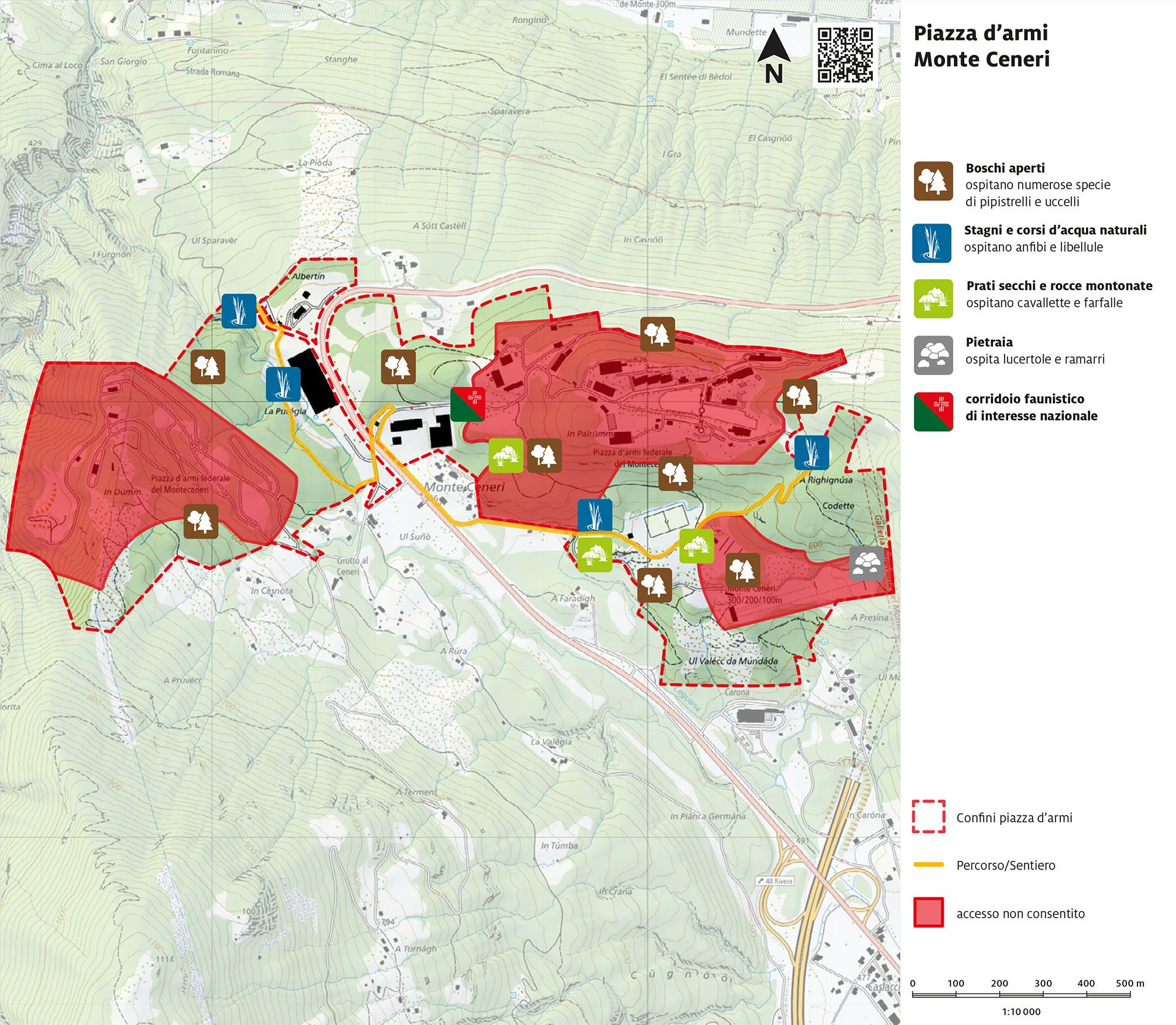 Riserva naturale piazza d’armi Monte Ceneri
