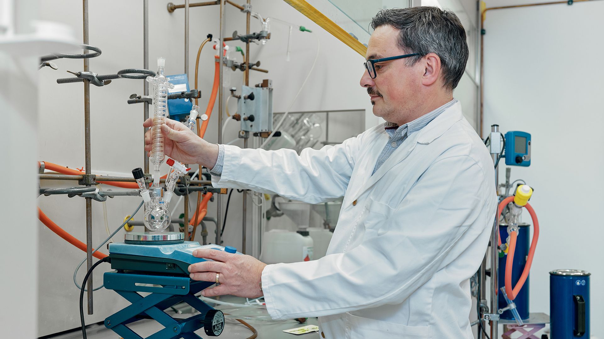 Andreas Zaugg, Bereichsleiter Rüstungskontrolle C, Labor Spiez