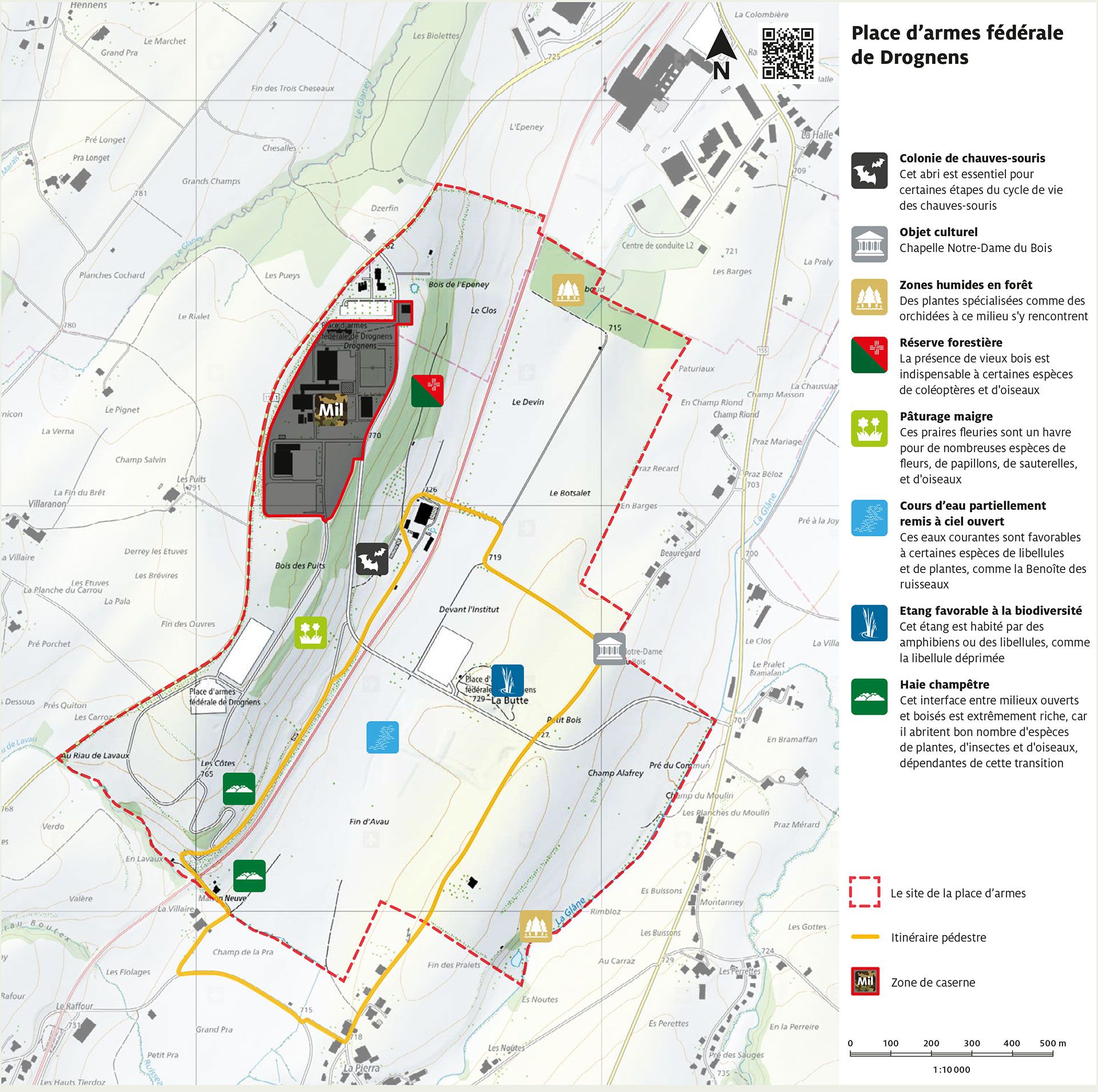 Réserve naturelle place d’armes de Drognens