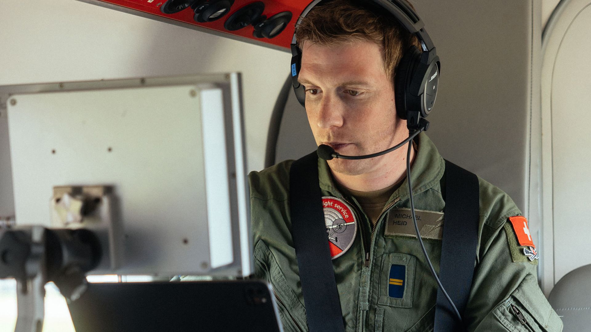 Interview mit Michael Heid, Chef Flugdienst, swisstopo