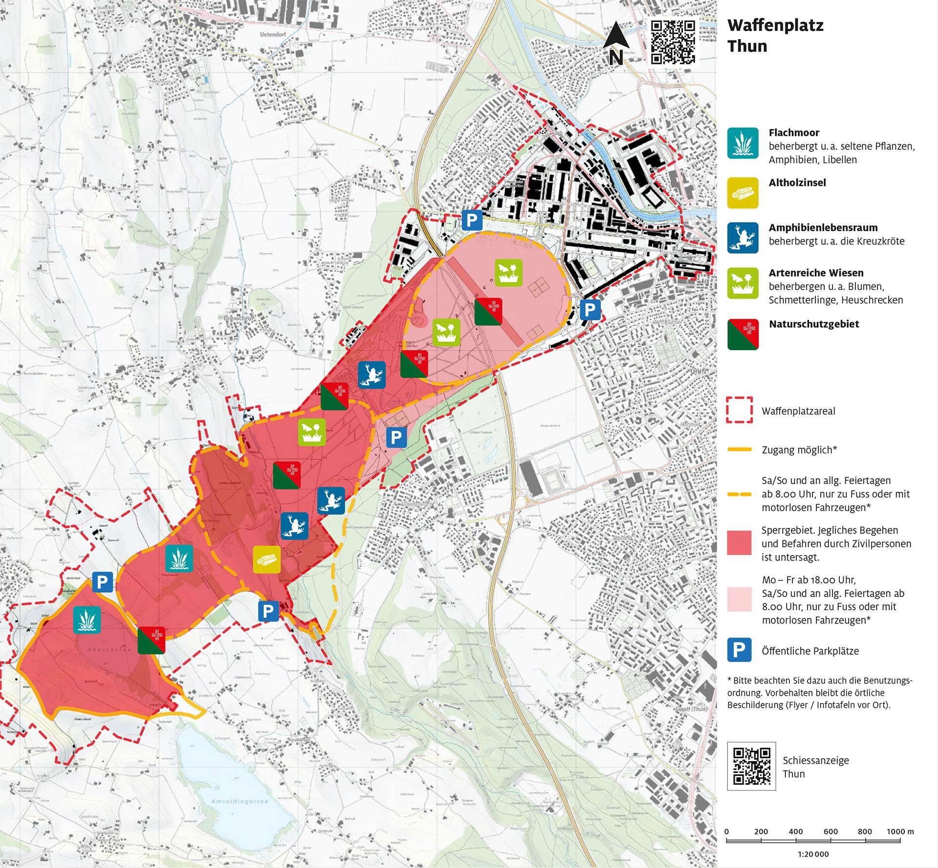 Naturschutzgebiet Waffenplatz Thun