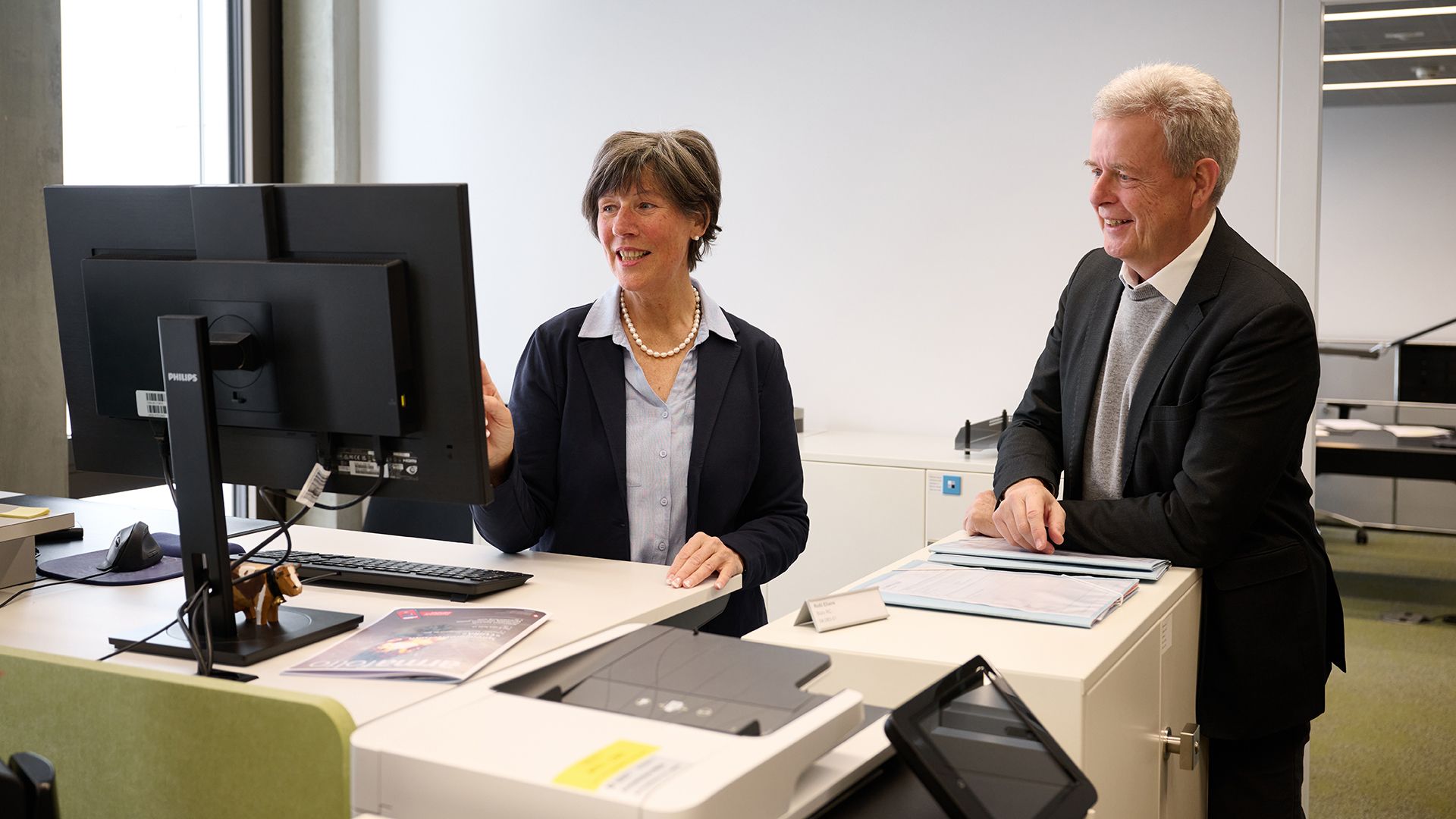 Interview mit Eliane Rolli, Assistentin Rüstungschef, armasuisse