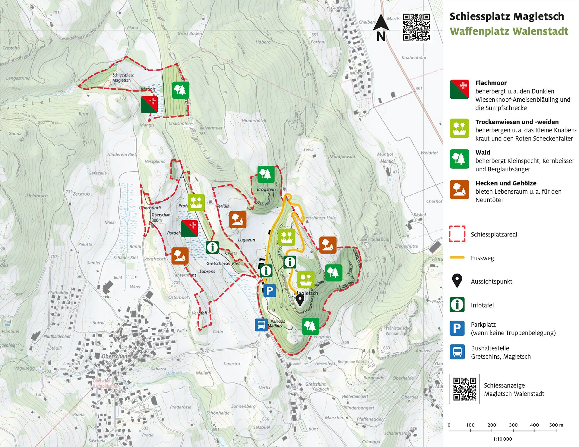 Naturschutzgebiet Schiessplatz Magletsch