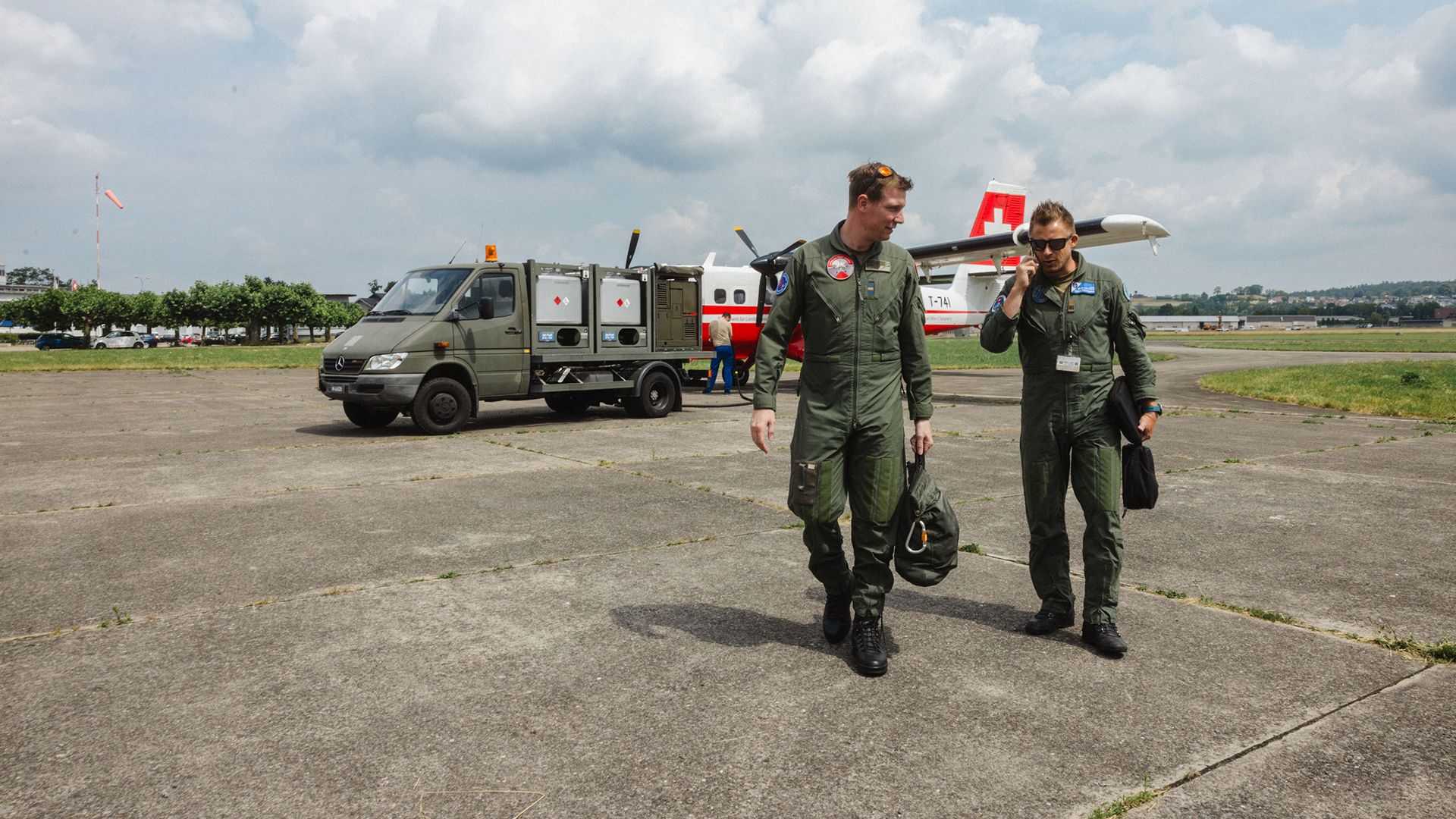 Interview mit Michael Heid, Chef Flugdienst, swisstopo